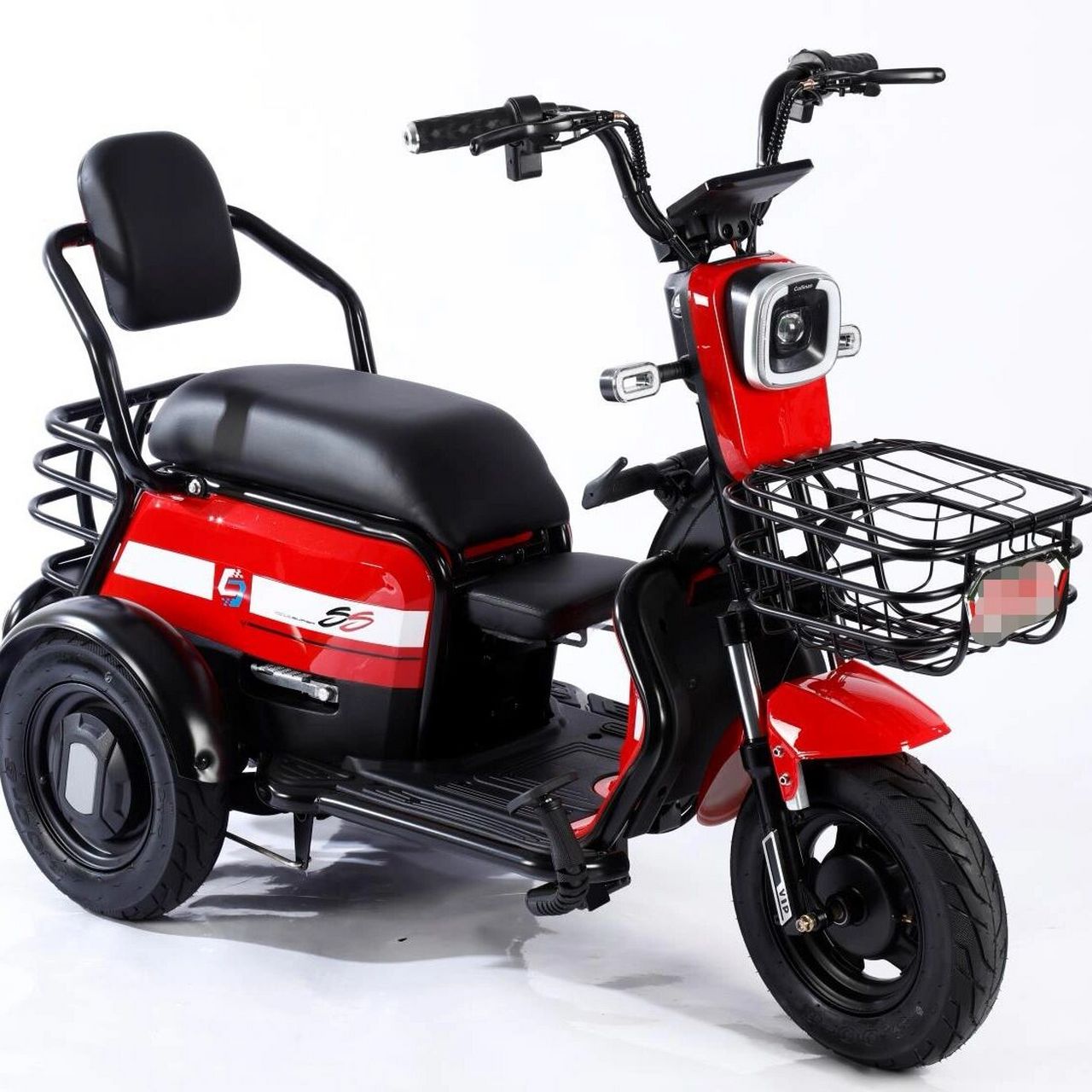 电动休闲三轮 【工厂直销】特价全新电动休闲三轮车老年代步成人小型