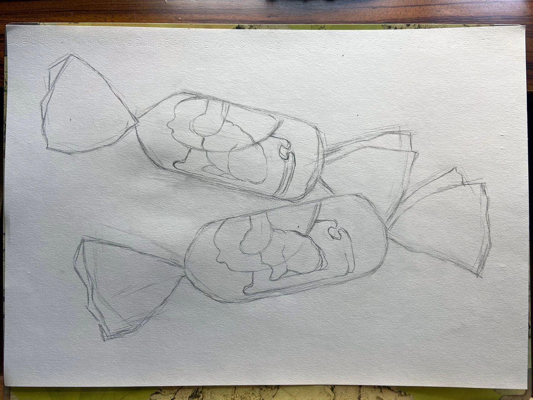 9692大白兔奶糖|儿童彩铅线描创意手绘美术 9296童年的记忆