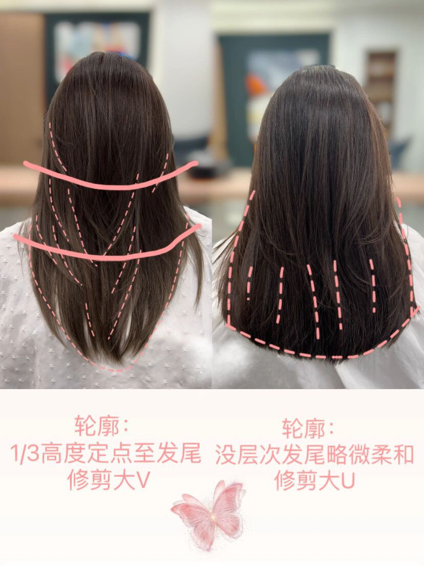 动感v发型和整齐u发型,你更适合哪一款?