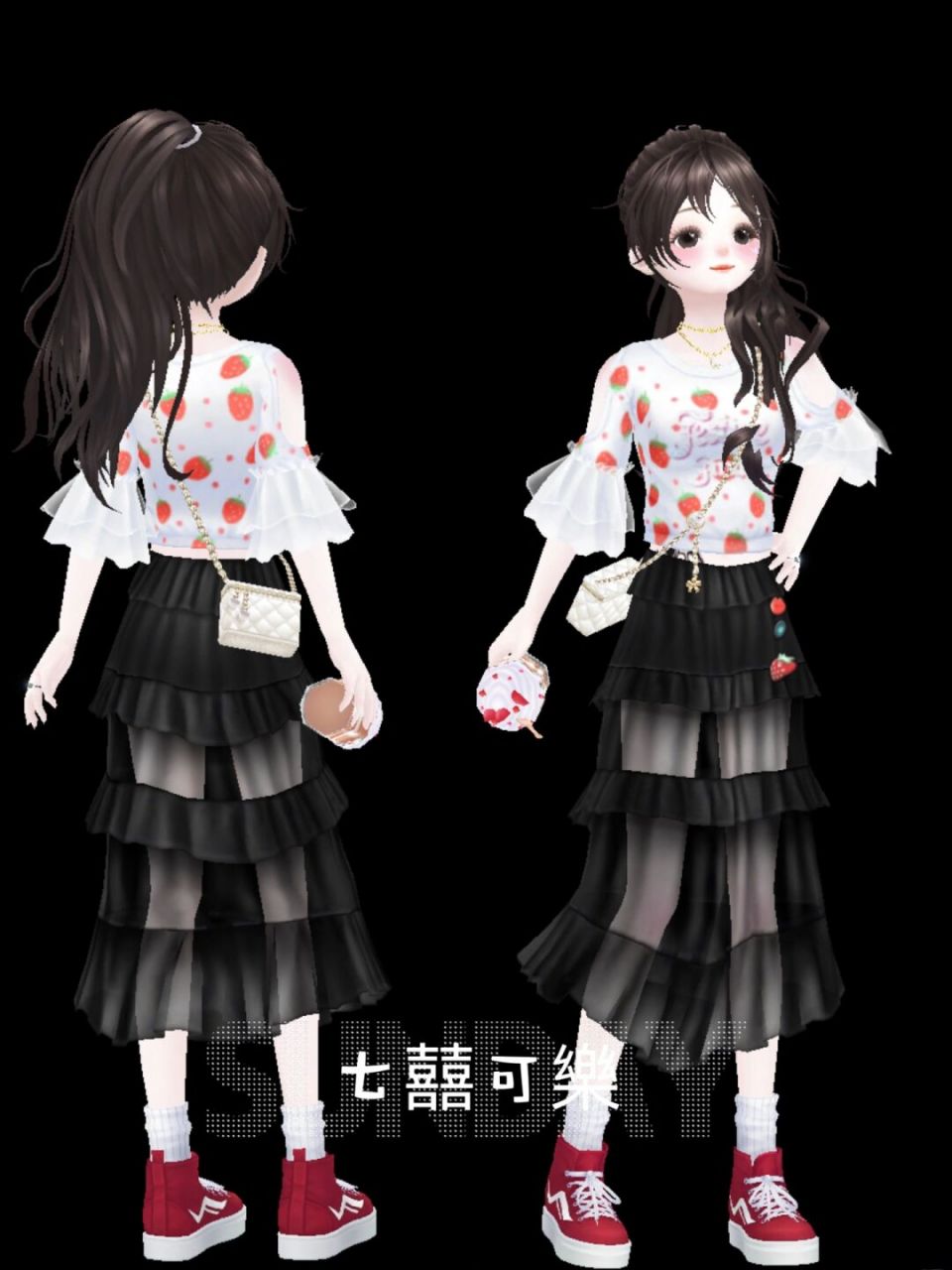 平稳而不平淡 快乐而长久 加油 美少女们 #qq炫舞手游# #qq炫舞手游穿