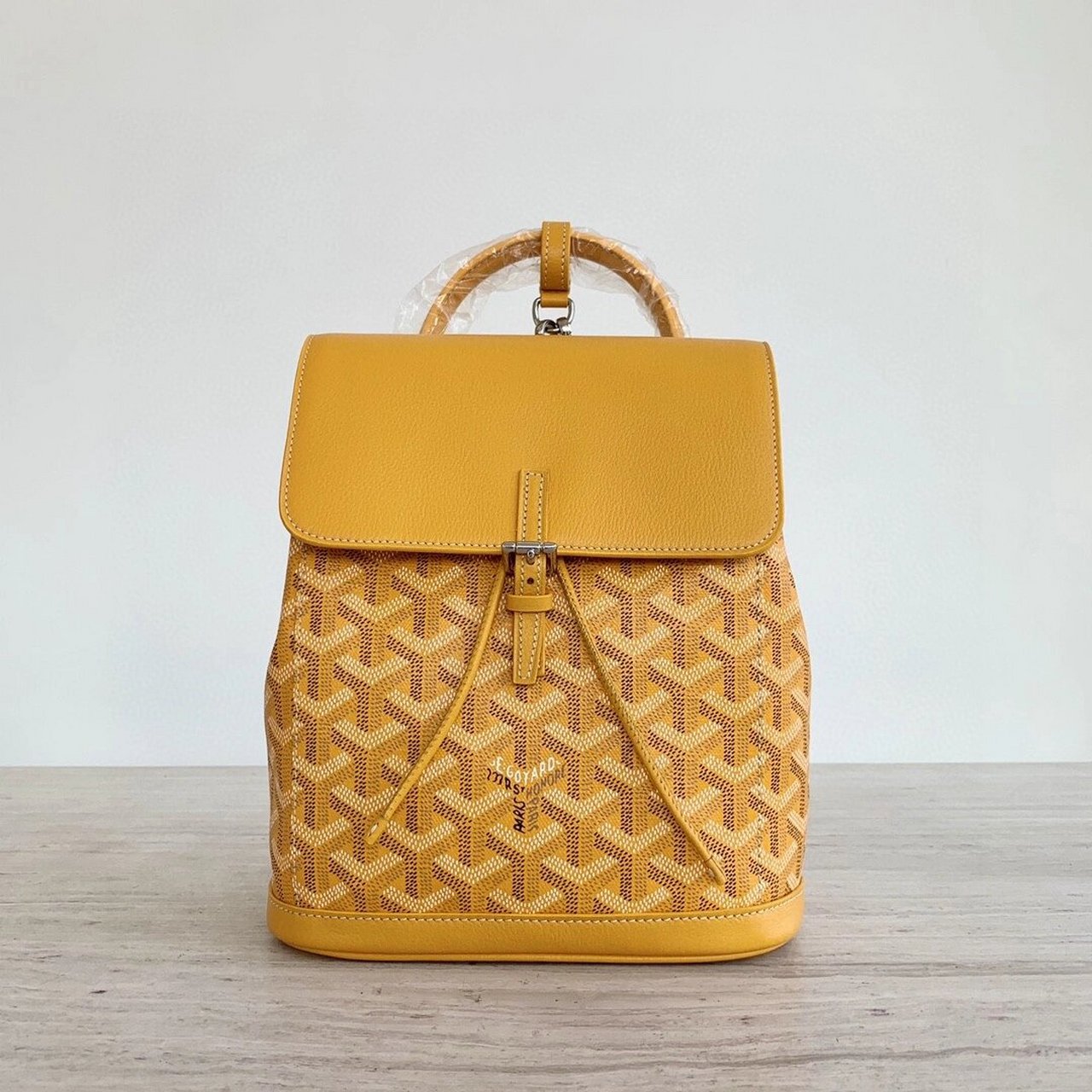 goyard 戈雅 alpin mini双肩背包 重塑传统登山包灵感,蕴含永恒朴素