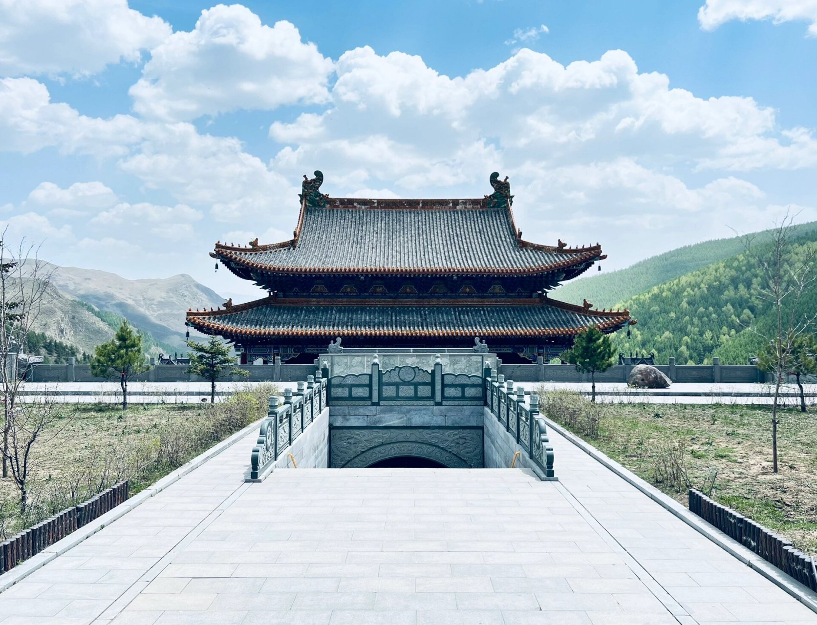 五台山大圣竹林寺简介图片