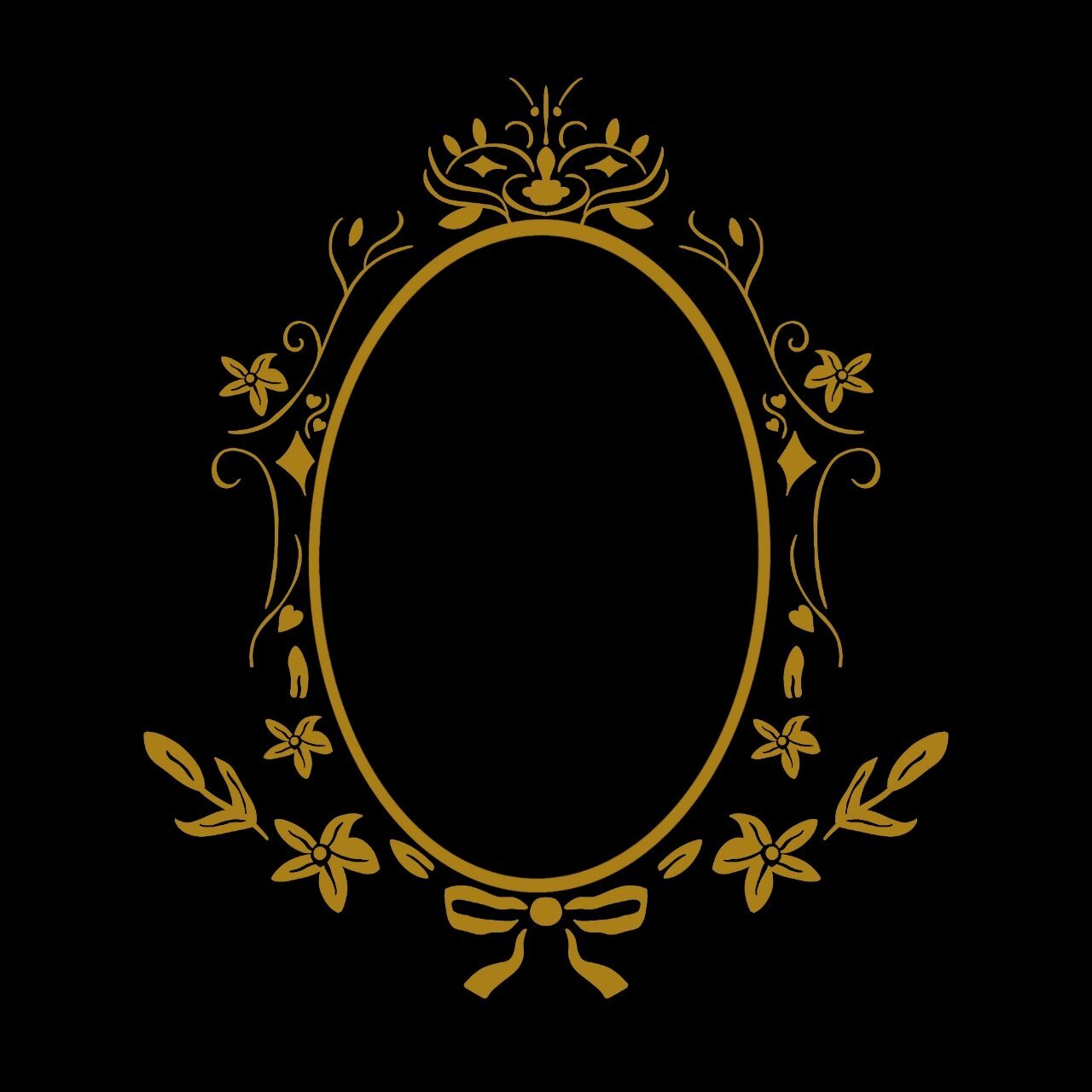 ♦️可以码住这一期分享的素材, ♦️金属边框配上精致的花纹