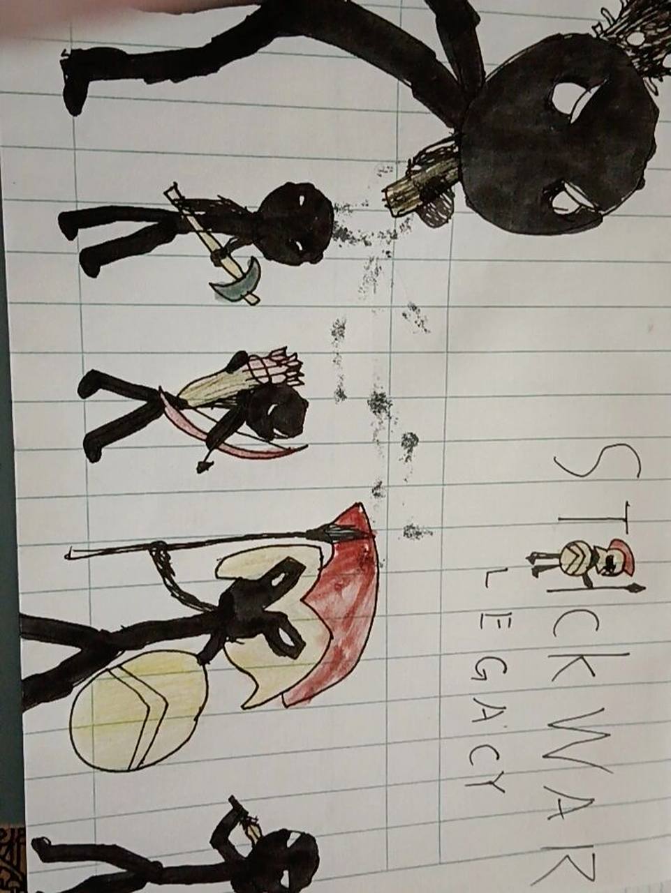 火柴人战争遗产 火柴人绘画#