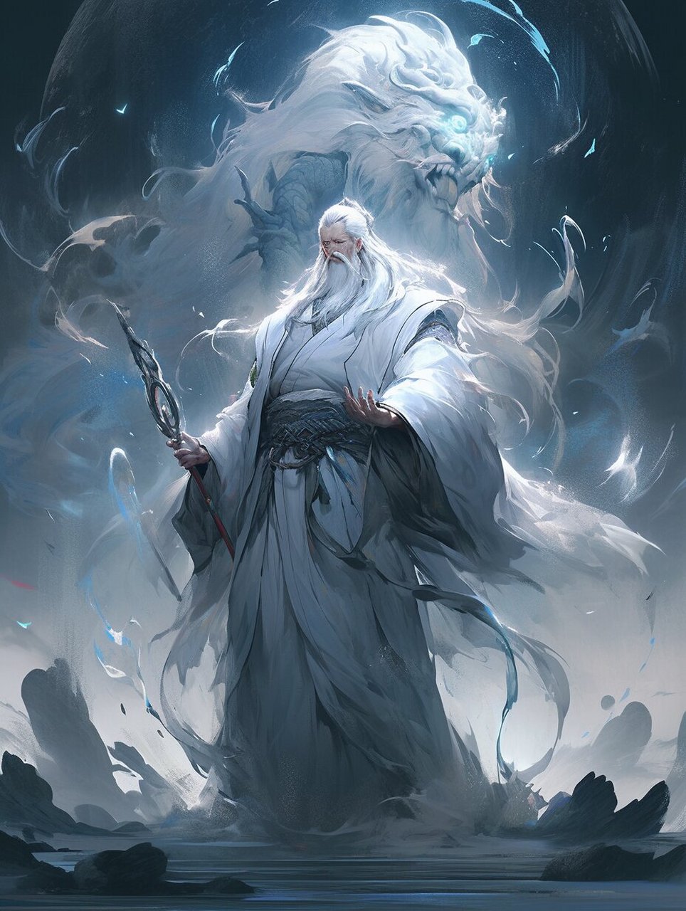 封神榜|姜子牙7815 姜子牙,又称姜太公,道号飞熊,乃是昆仑山