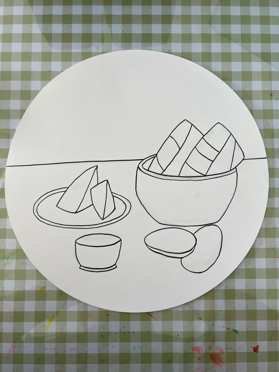 马克笔绘画 端午节 粽子 马克笔绘画 端午安康