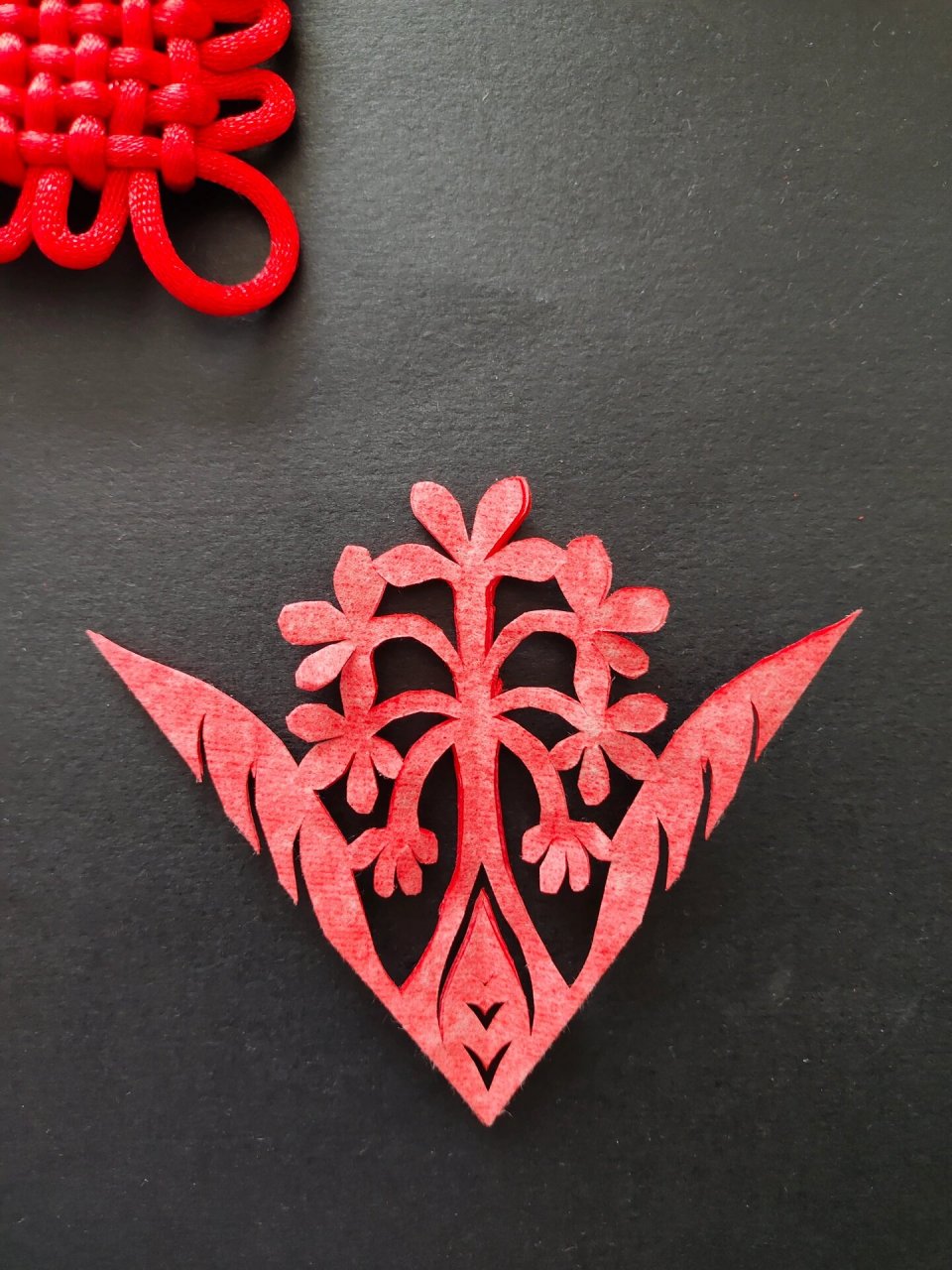 每日一剪|五折桂花 五折剪纸