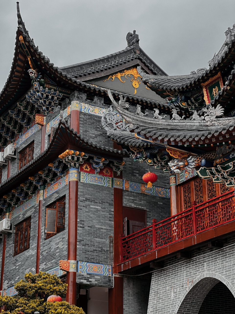 深圳东山寺|中式建筑美学 寺院建筑中相对于北方,南方的建筑风格好像