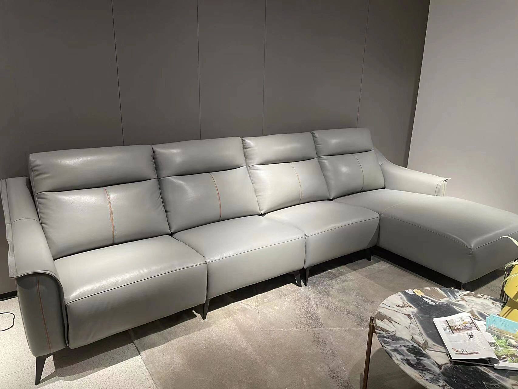 自贡百丽家具～琪辉真皮功能沙发 广东琪辉真皮功能沙发,款式新颖时尚