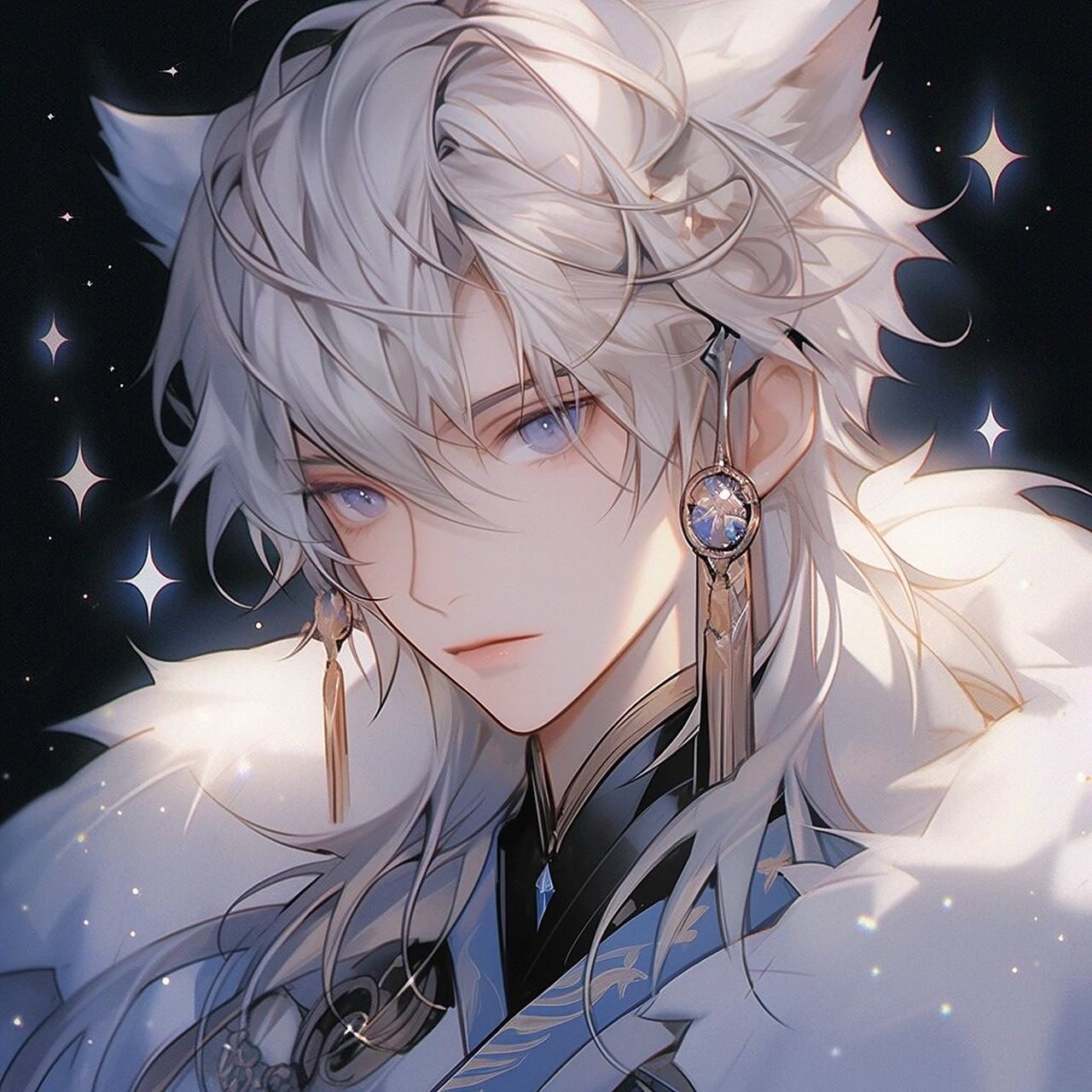 高冷帅气狐族少年|古风头像|男生头像