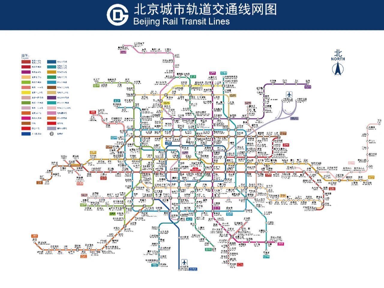 北京13a地铁线路图图片