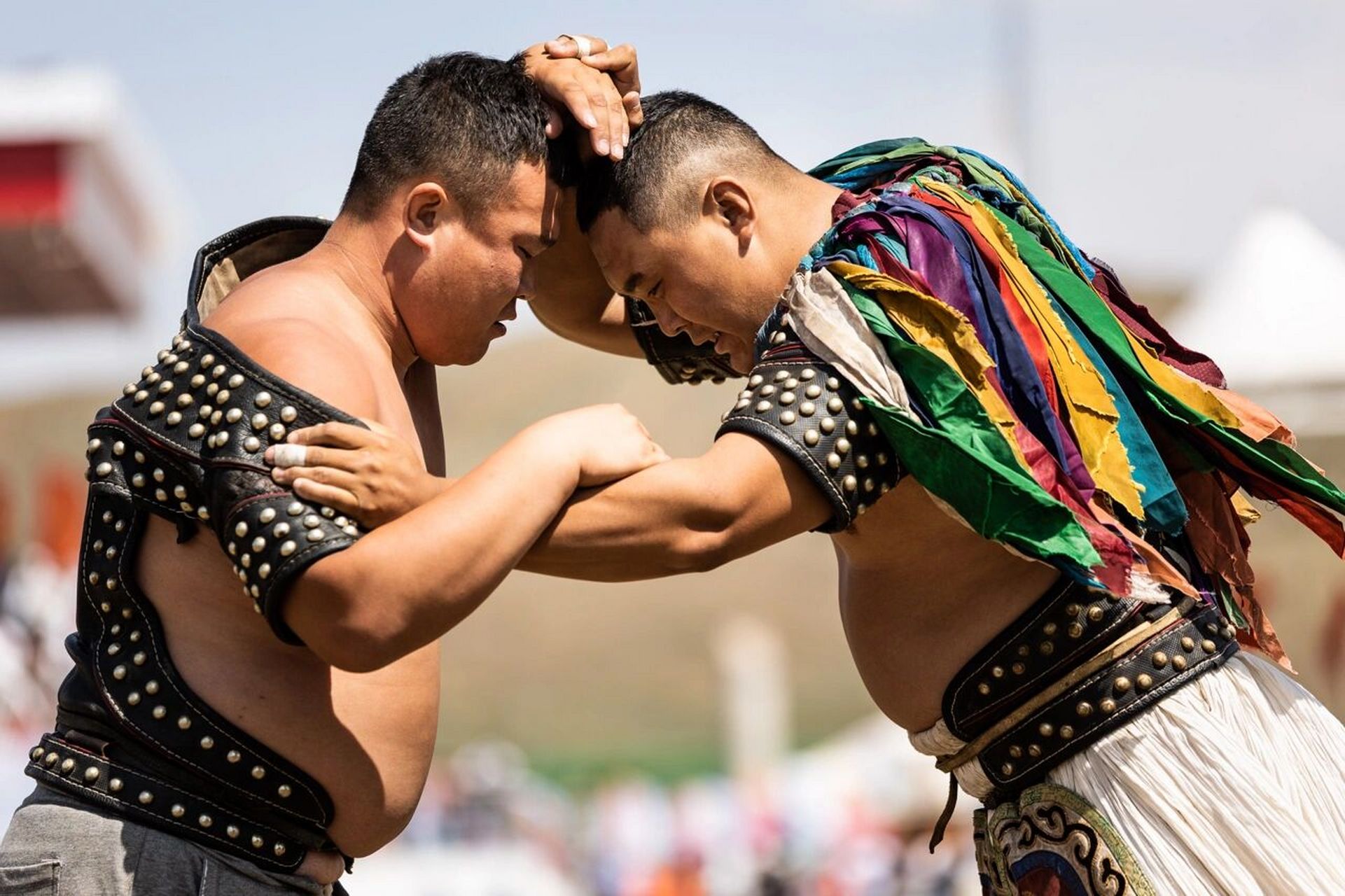 内蒙古第32届旅游那达慕 | 蒙古搏克 "那达慕"是蒙古语,亦称"那雅尔