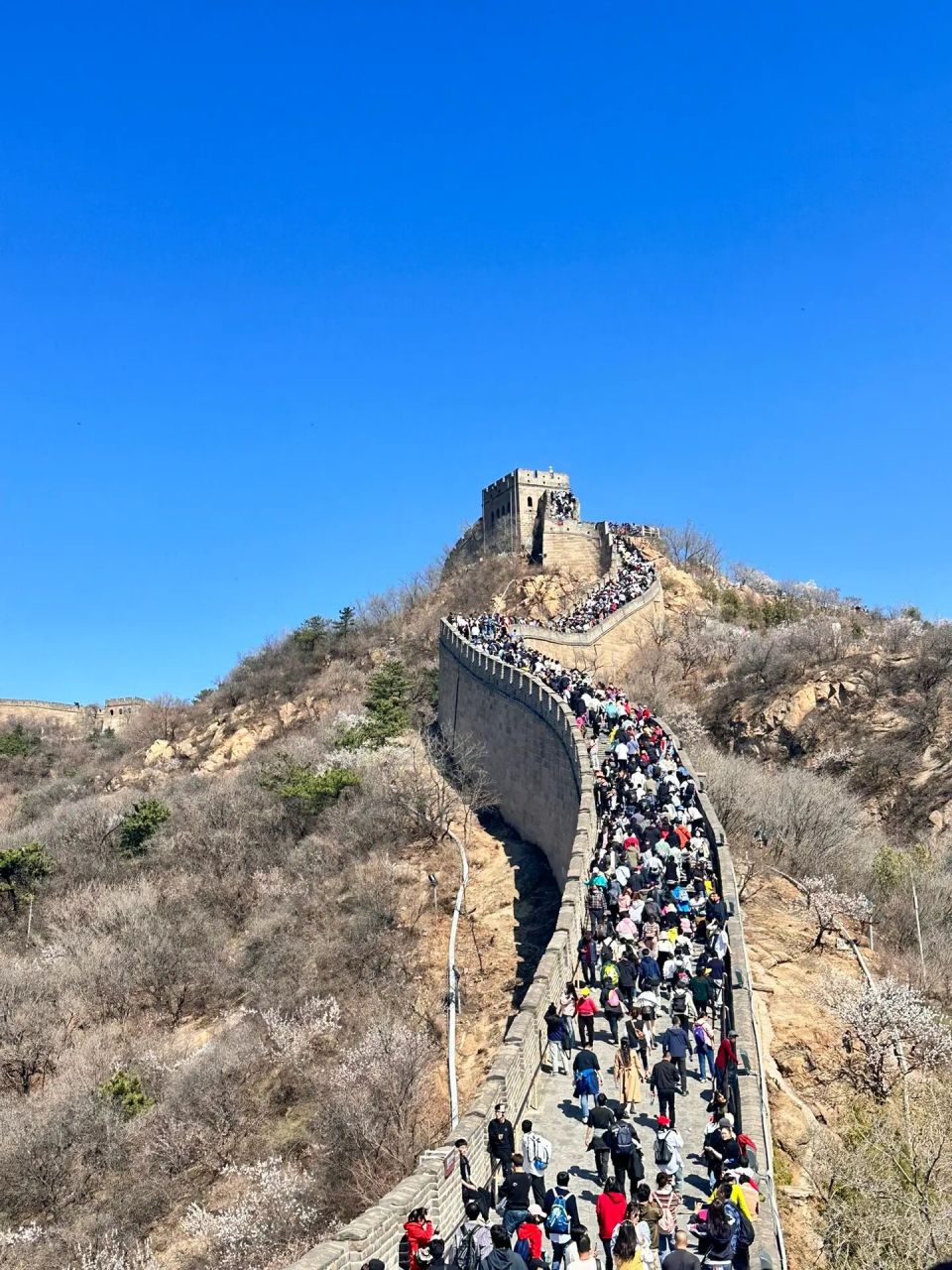 4.8日的八达岭长城现状