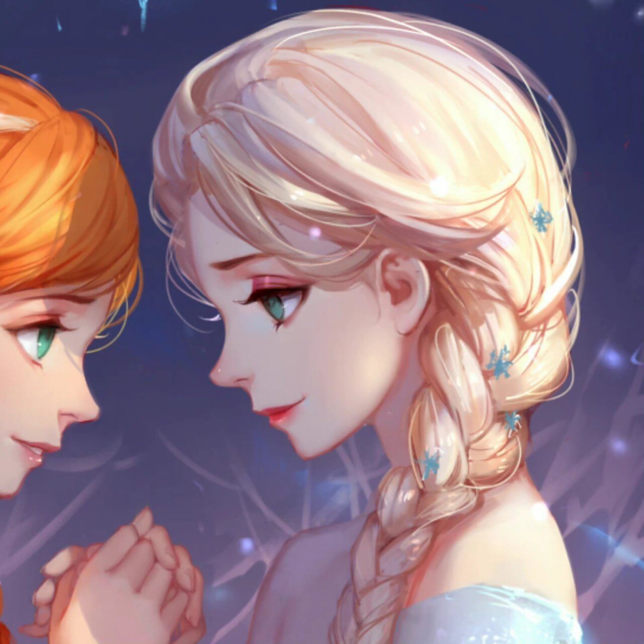 女王公主～冰雪奇缘图片分享122 来自家人亲情的力量～艾莎与安娜