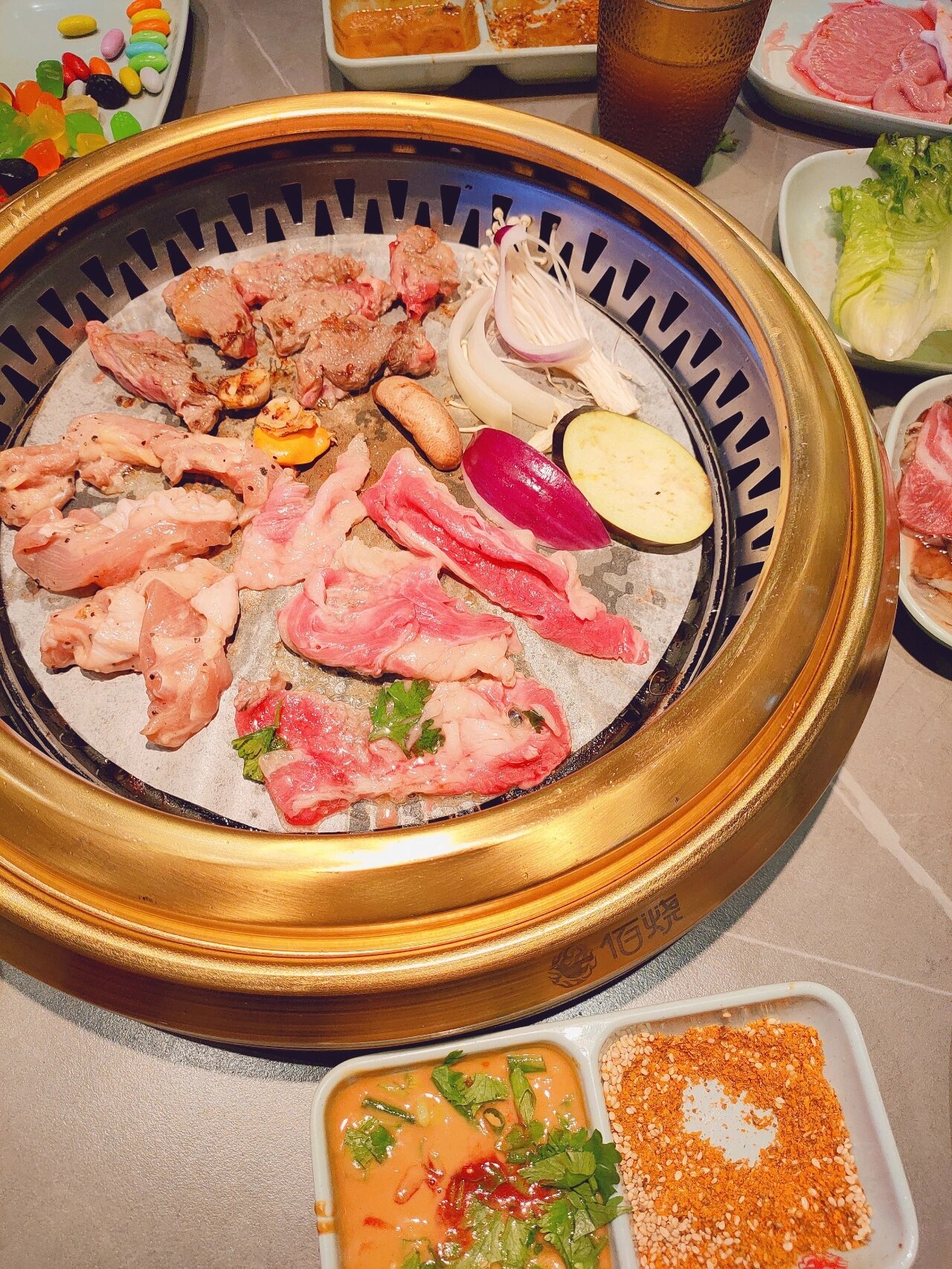 济南和谐广场之性价比高的自助餐 佰烧自助在济南开了挺久了吧,现在