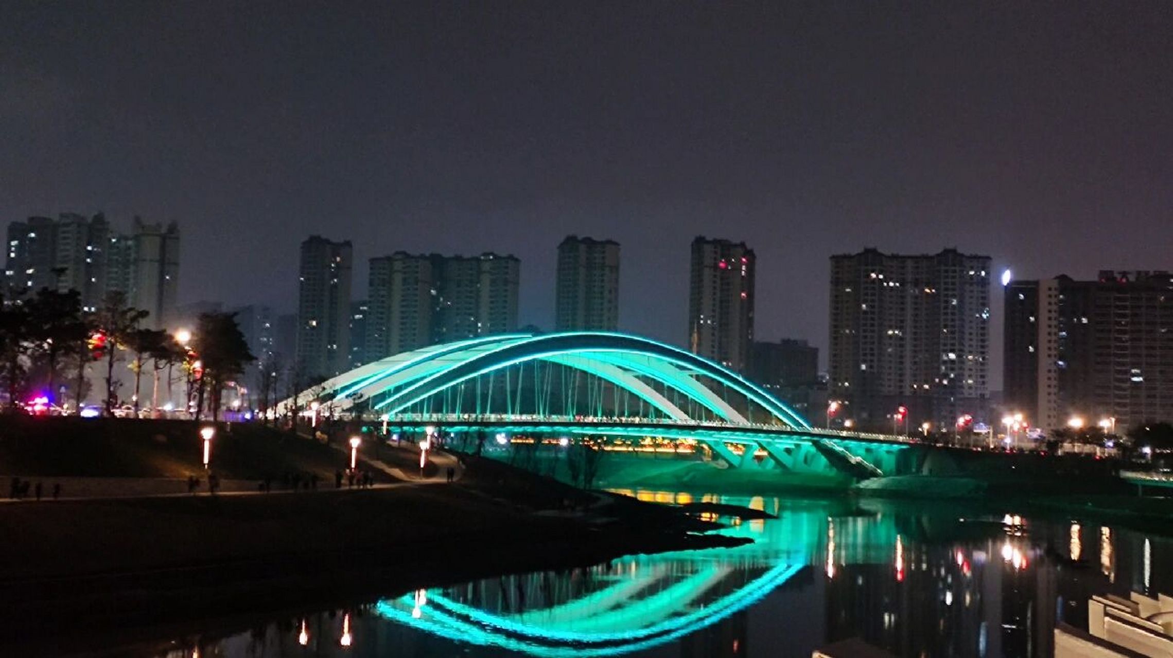 惠阳淡水夜景图片