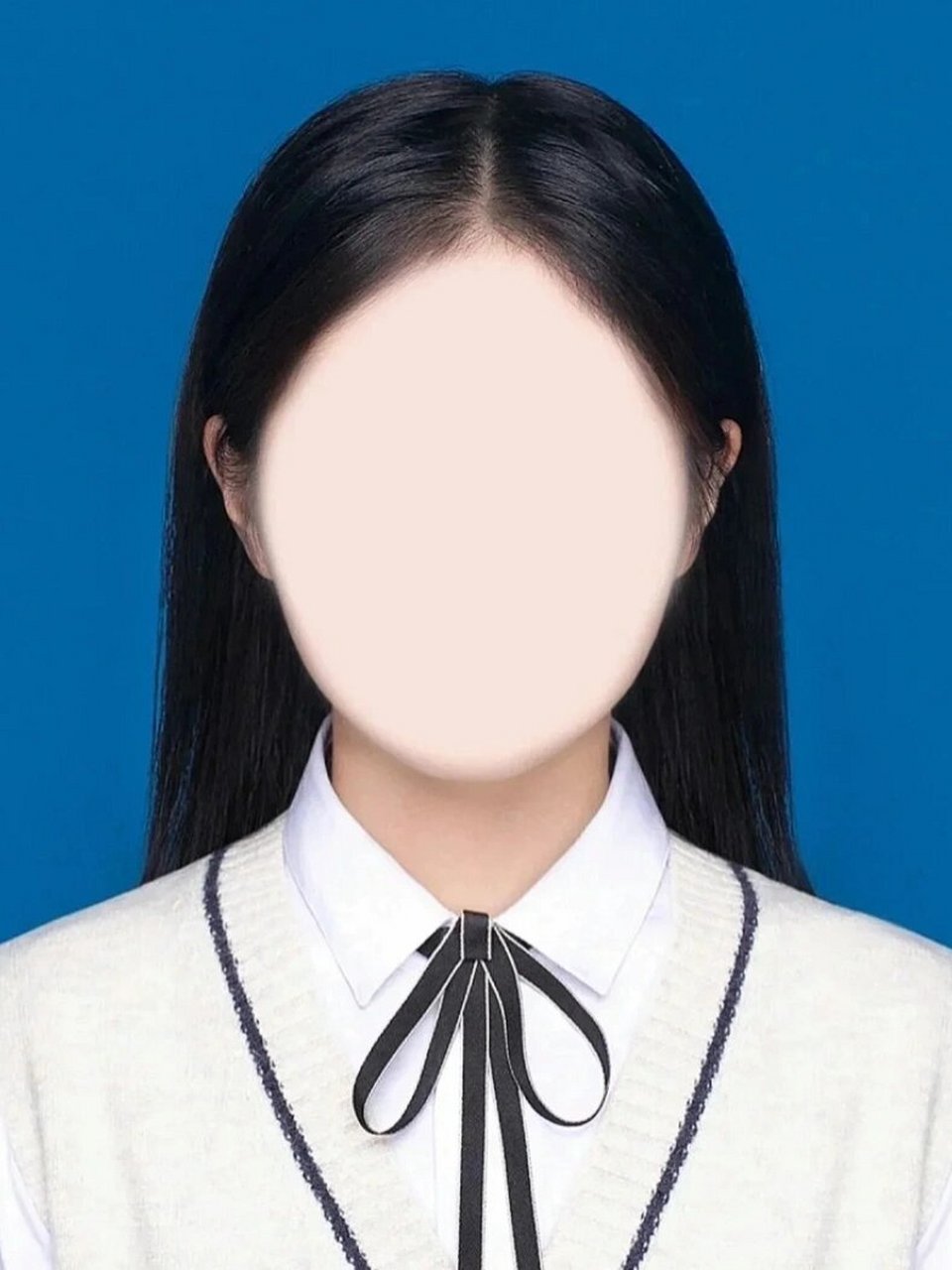 方圆脸女生也能拥有的绝美证件照!!! 16.6r就能和精致鹅蛋脸女生一样