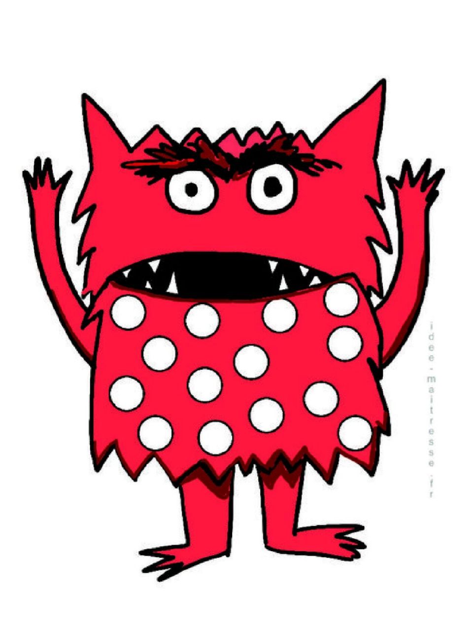 蒙氏工作|艺术区|《我的情绪小怪兽》圆圈贴