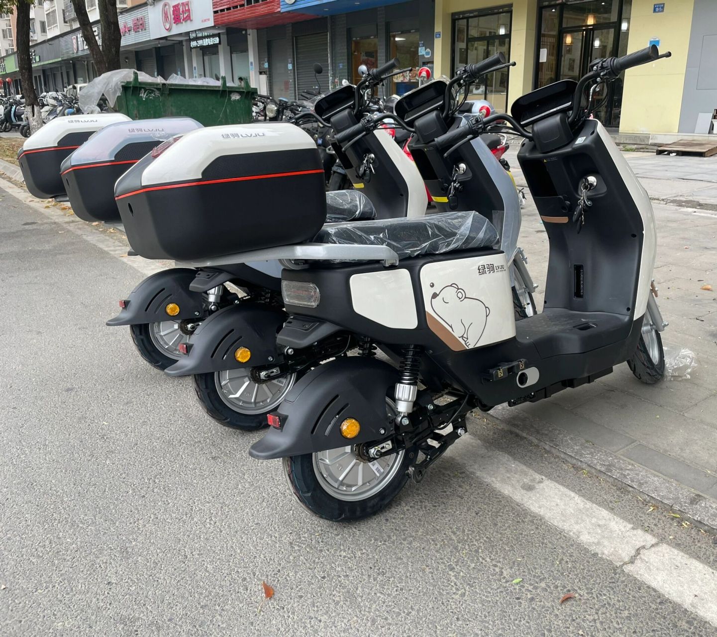 绿驹电动车 绿驹佳捷-远征版搭载60v20a天能a6石墨烯电池91前碟后鼓