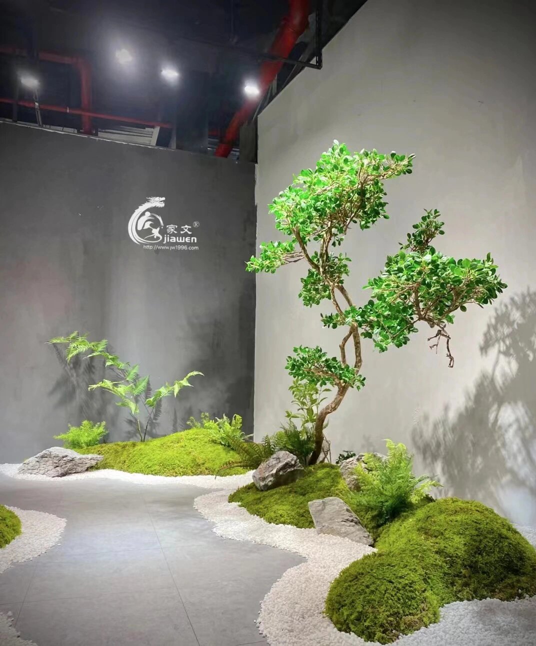 空间设计|枯山水,苔藓景观|园林软装设计