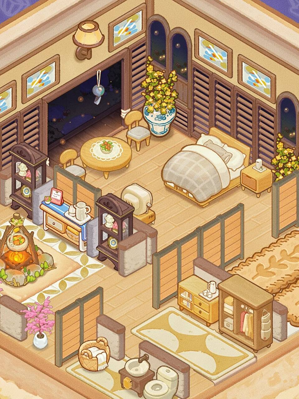 乌冬的旅店|202装修|传统日式小屋 模拟江户时代的小屋yq前去京都玩的