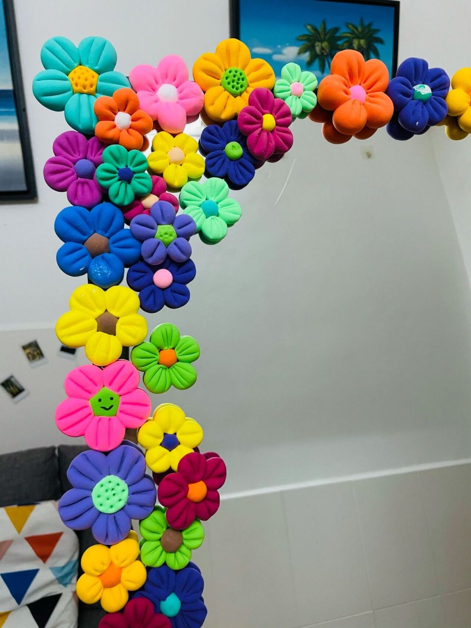 diy黏土 镜子 在无聊中给一级增加了一丝丝乐趣,教程网上都有,可以