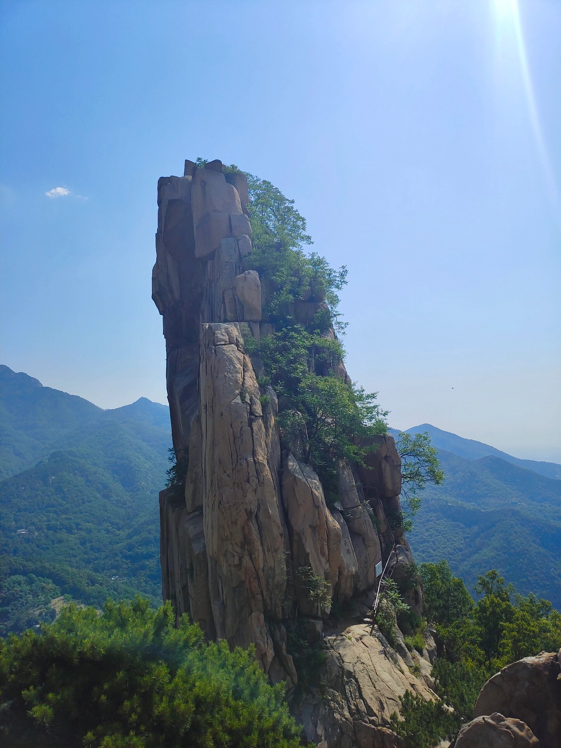 泰安扇子崖全路线
