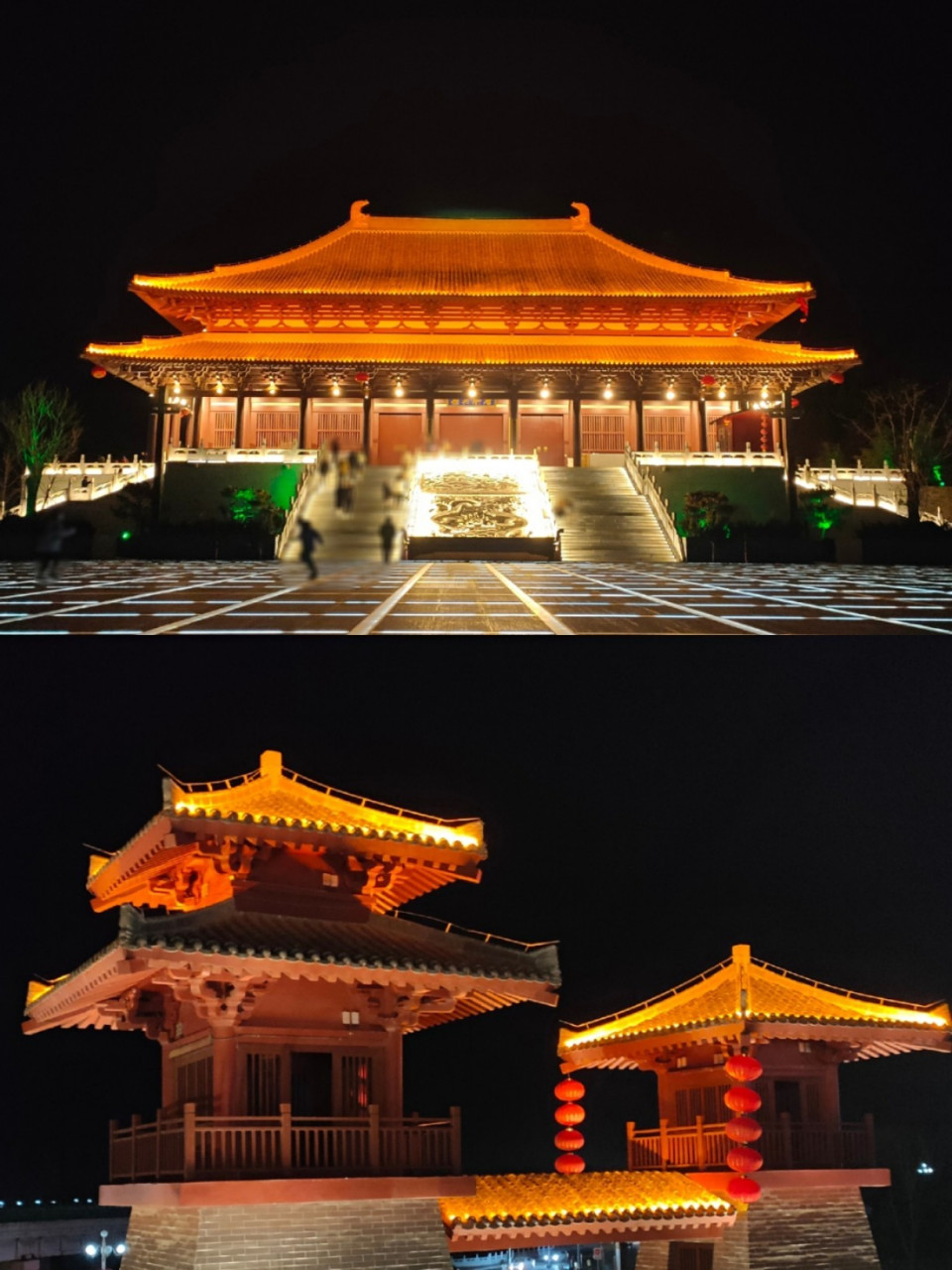 唐县庆都山寺庙图片