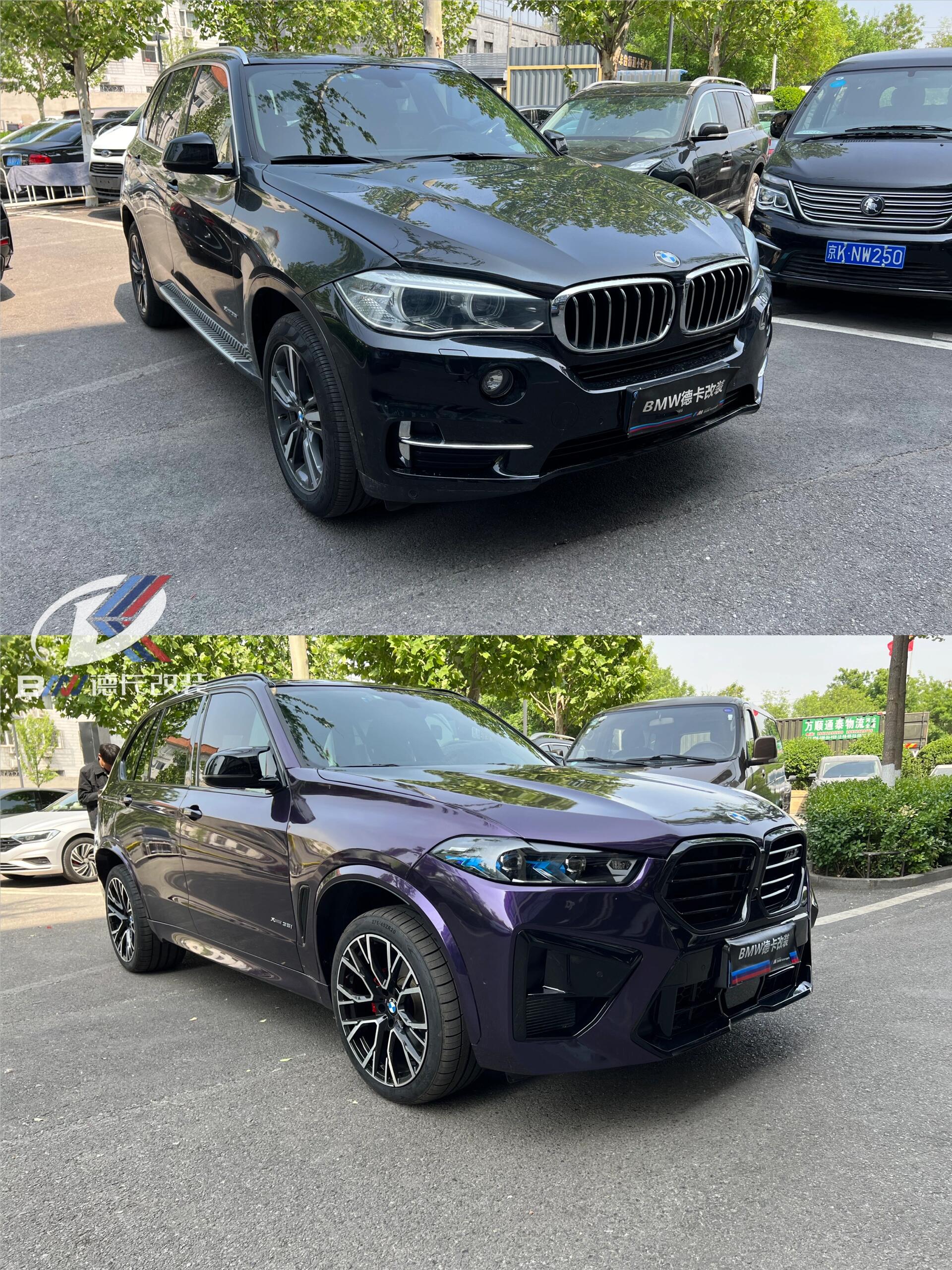 宝马x5 f15底盘 里外老改新完工