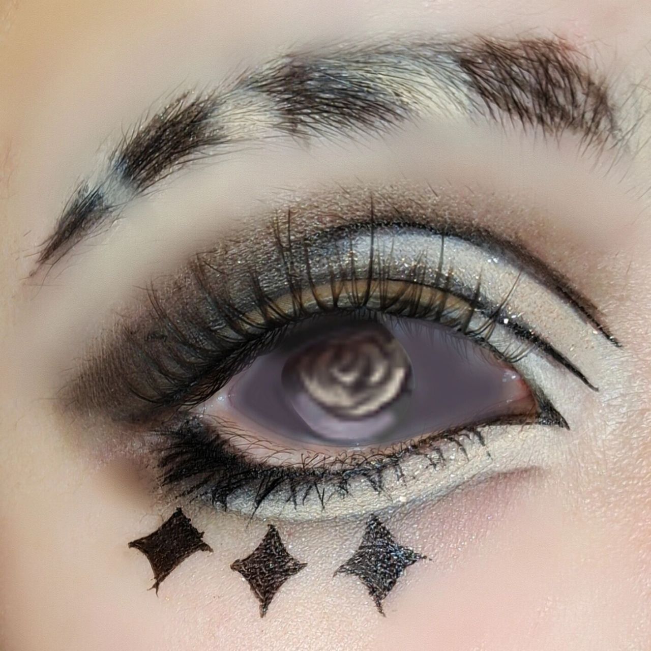 第五人格 心理学家长夜 cos眼妆