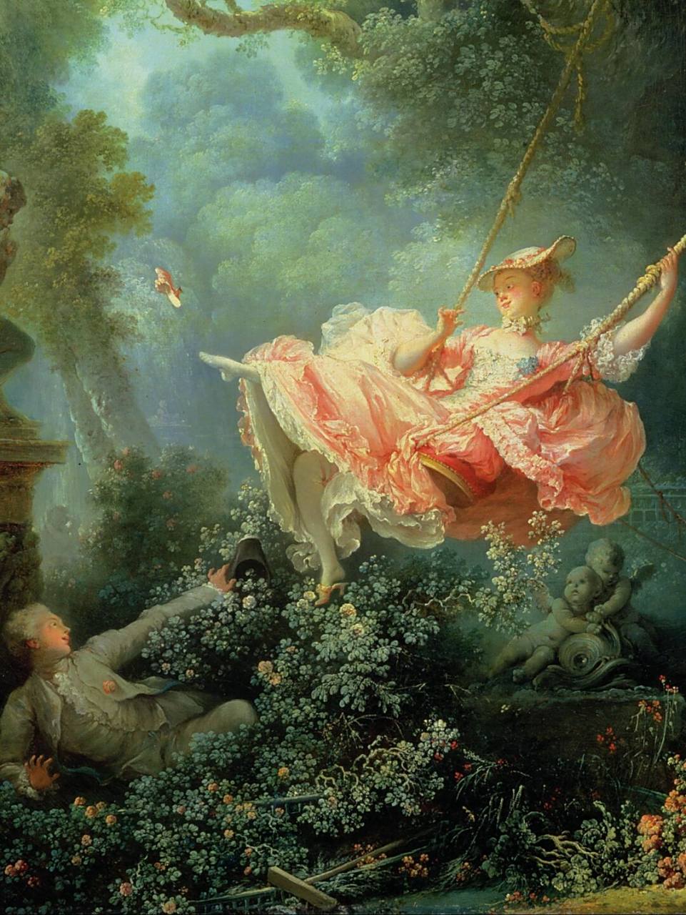 今天你看画了吗|满眼情欲的秋千 96 《秋千》弗拉个纳尔被提及最多