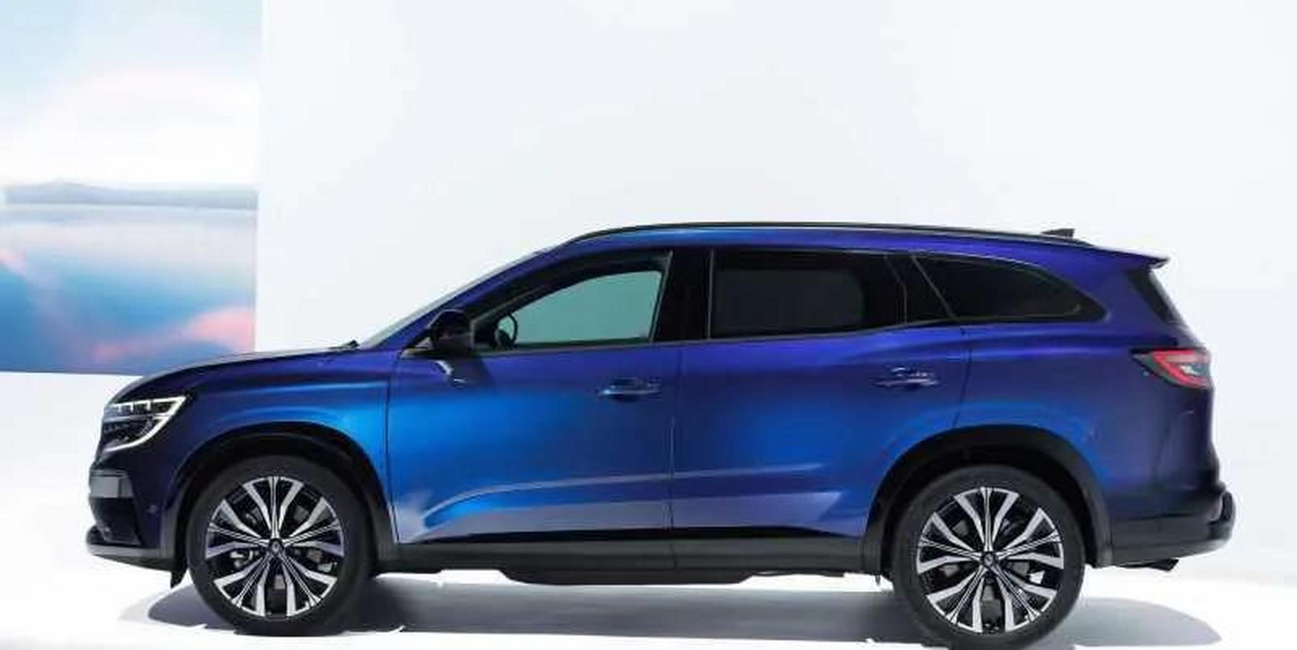 【全新雷诺espace官图 定位中型suv/搭载1.