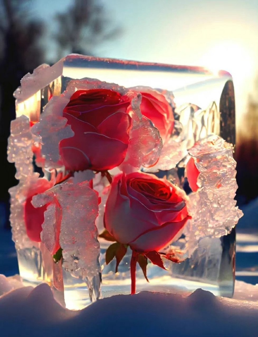 冰裹玫瑰 