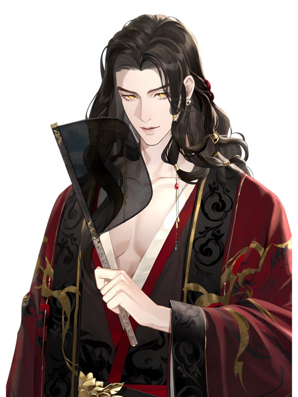 代号鸢·刘辩·摇扇子 修复|上传像素:4320x6000pt 	     0