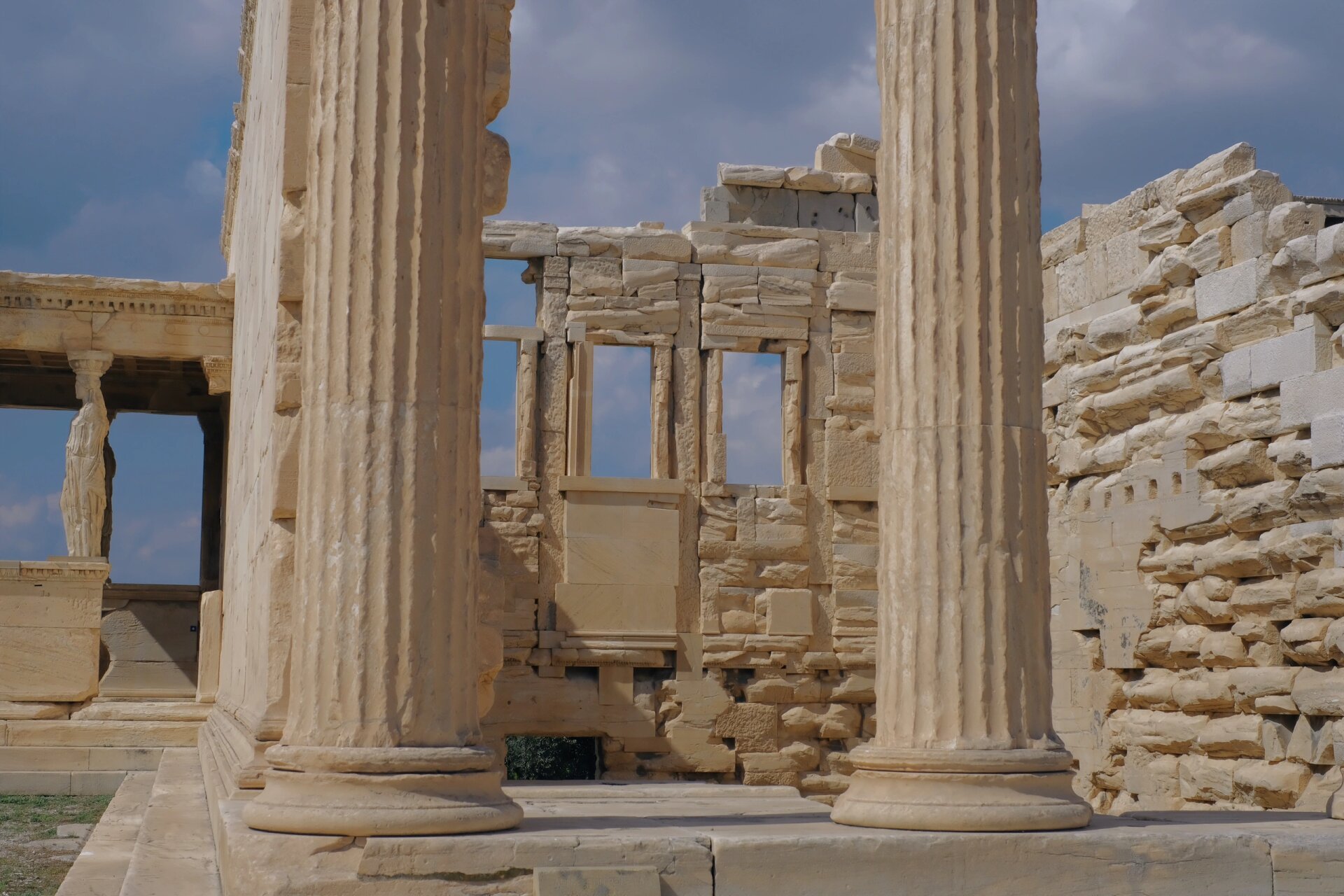 希腊9293|雅典卫城|雅典娜女神95 寥寥石柱守望着希腊文明97