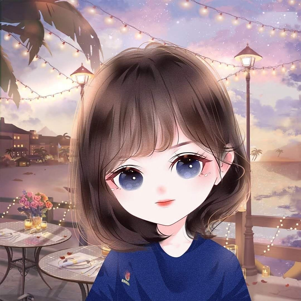 2020年超火的微信头像不要错过哦 96 画个温柔可人的小姐姐头像