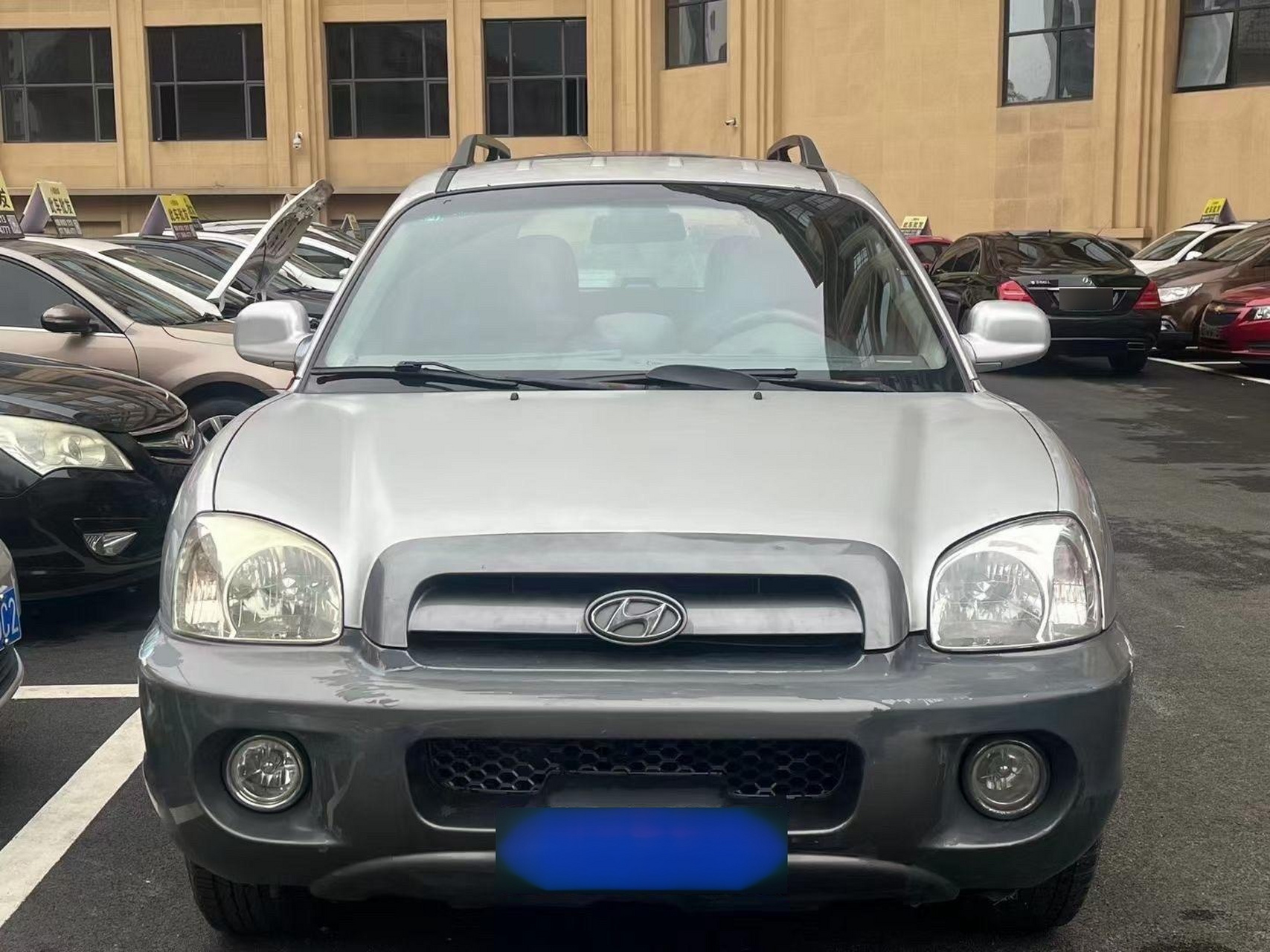 10年华泰圣达菲 柴油四驱自动挡带天窗  电动座椅 买去跑工地钓鱼好