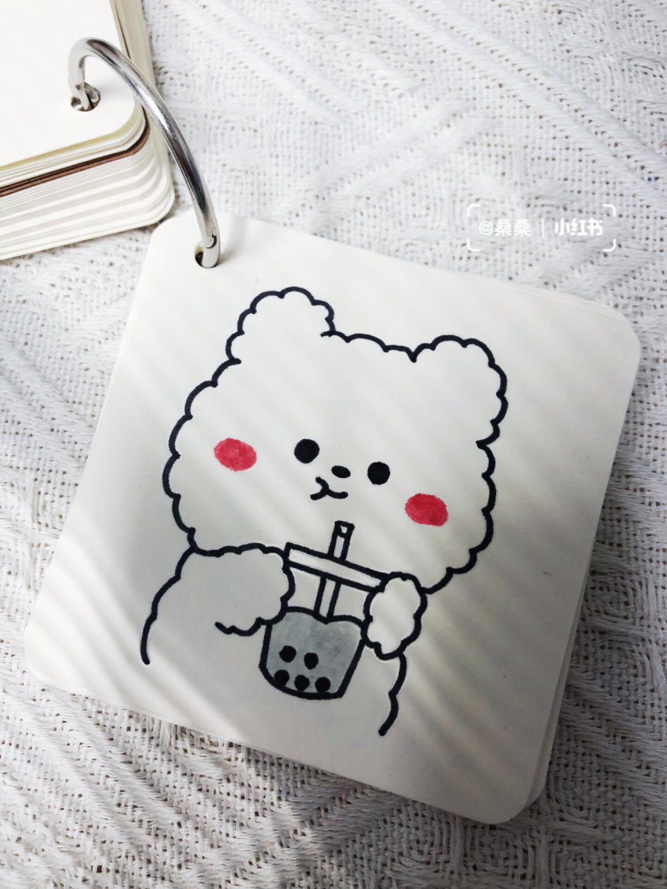 奶茶小熊 简笔画教程 93:咕噜咕噜,奶茶不可一日不喝 	 #简笔画 #简