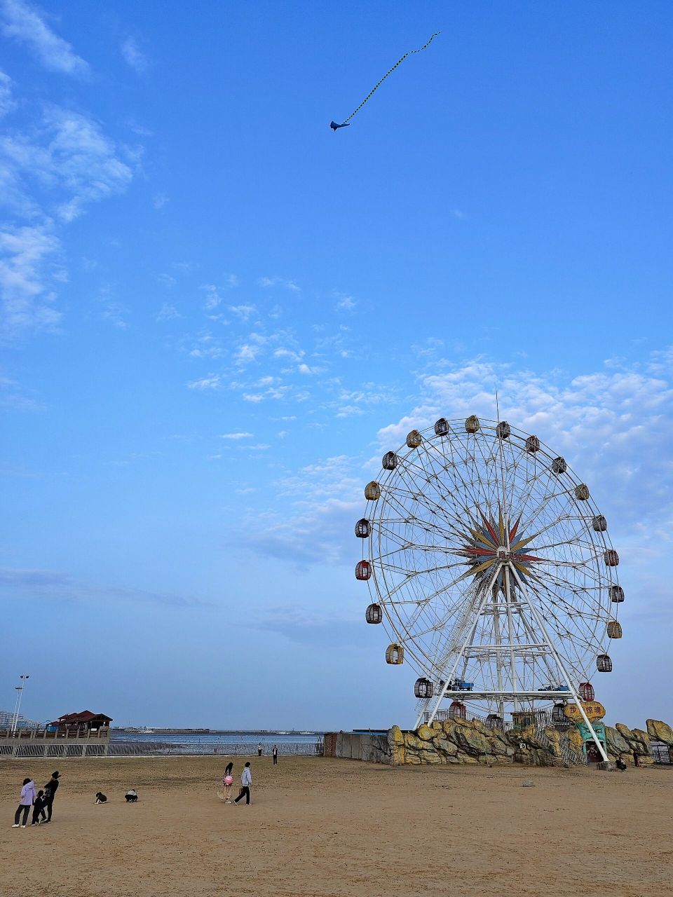 奉贤海湾摩天轮图片