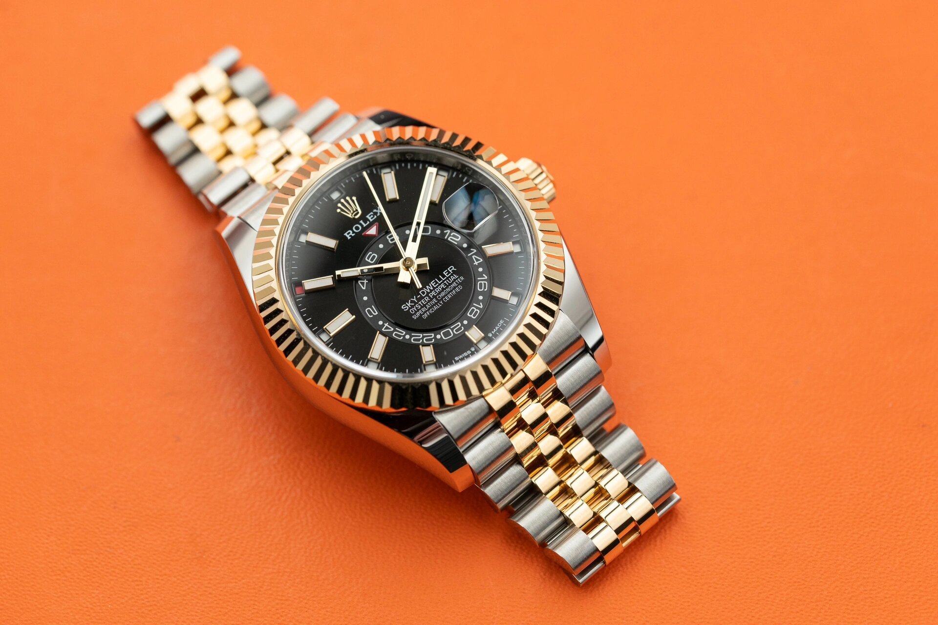 劳力士经典款式复杂机芯天行者年历黑盘 761576157615