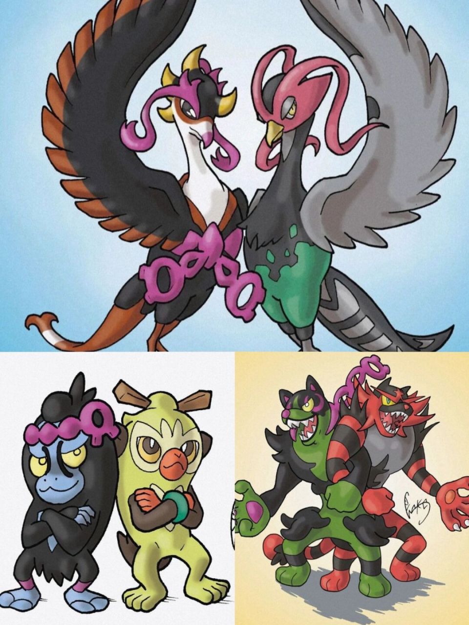 宝可梦|aba桃太郎御三家 - 指狗为虎 🀄️ 中文翻译中,三只二级神