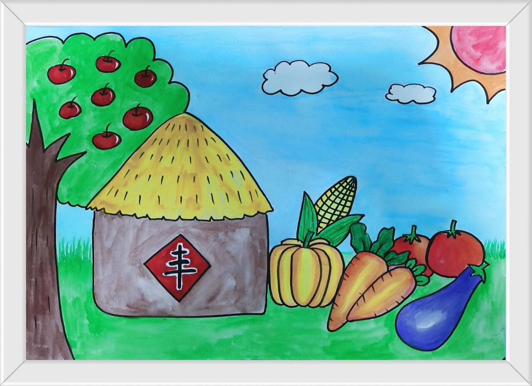 秋天是丰收的季节—《大丰收》 适合中大班的小朋友哦