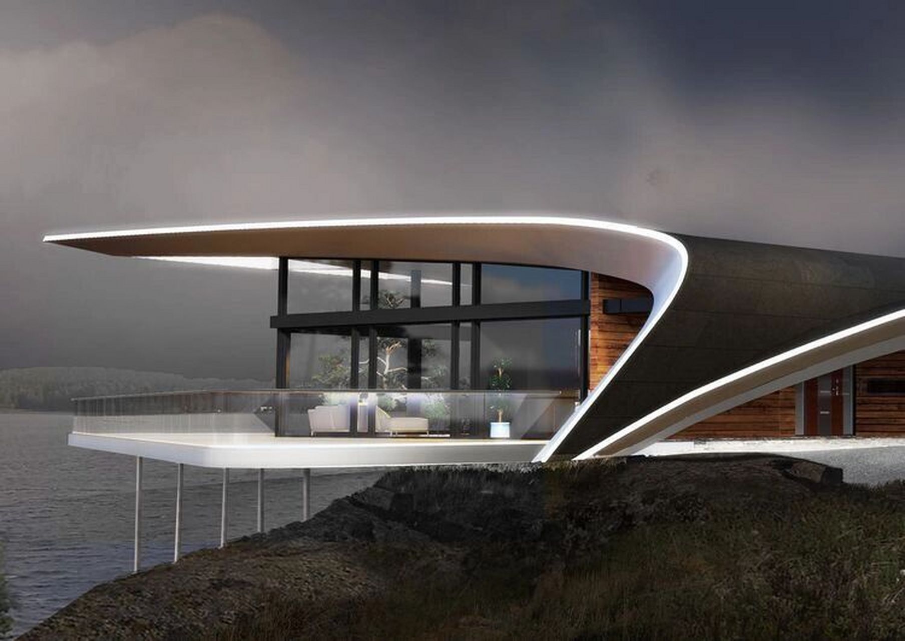 【建筑设计】建筑中的坡屋顶造型手法