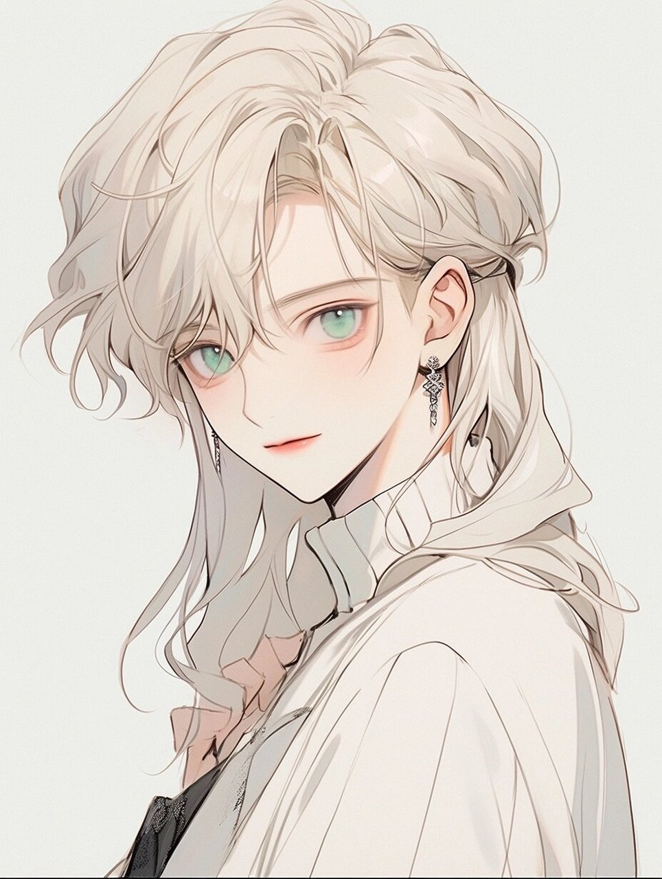 插画头像|狼尾姐姐 #动漫男头# #好看头像# #漫画头像# #女生头像