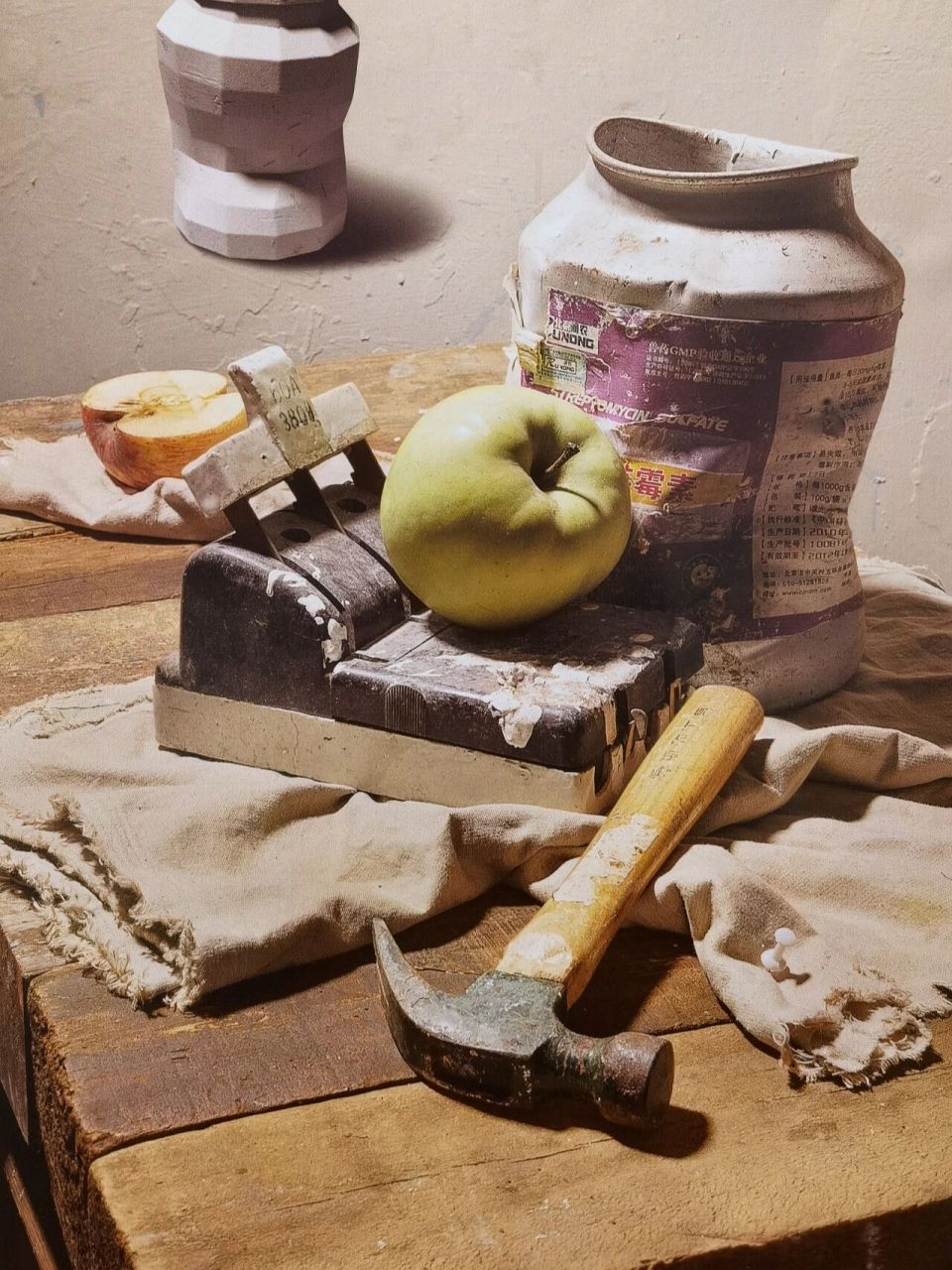 素描静物联考照片写生素材—竖构图.