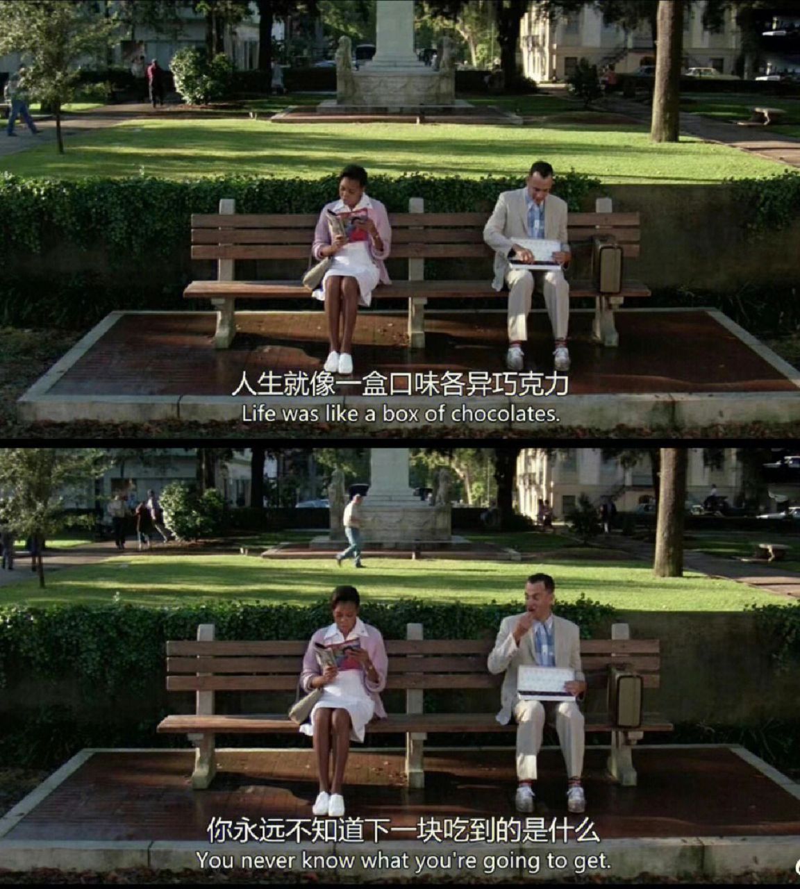 《阿甘正传》的英语经典台词,你都知道哪些 最近又重温了《阿甘正传》