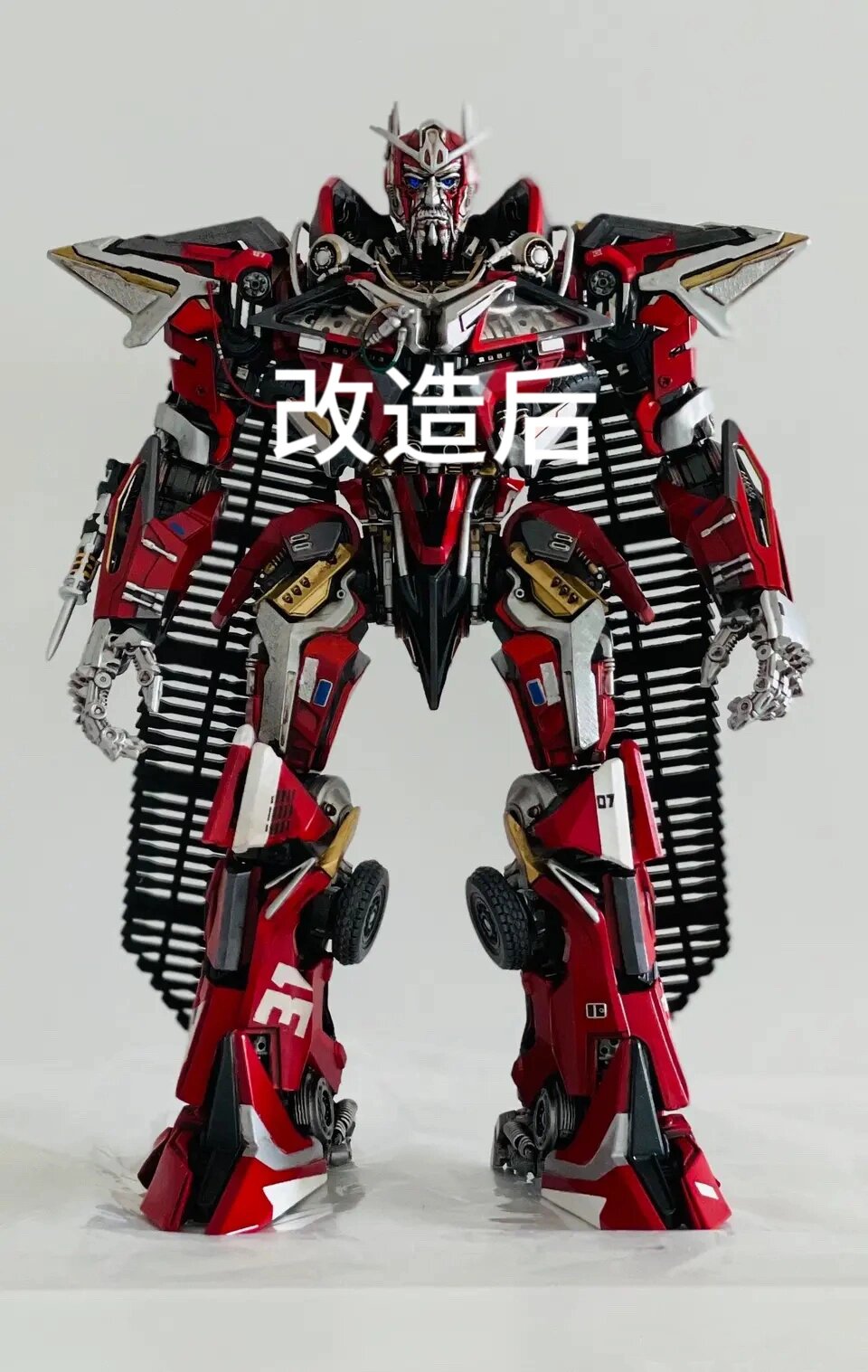 变形金刚ov01御天敌 改造一下体态让他更加还原电影,第一步当然就是要