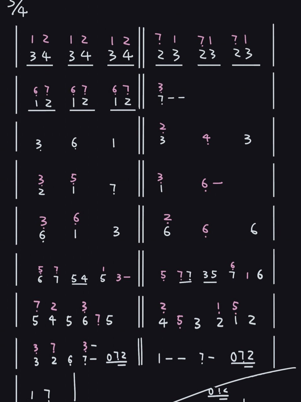 光遇琴谱/哈尔的移动城堡/by 烛子ikina up主烛子分享的琴谱!