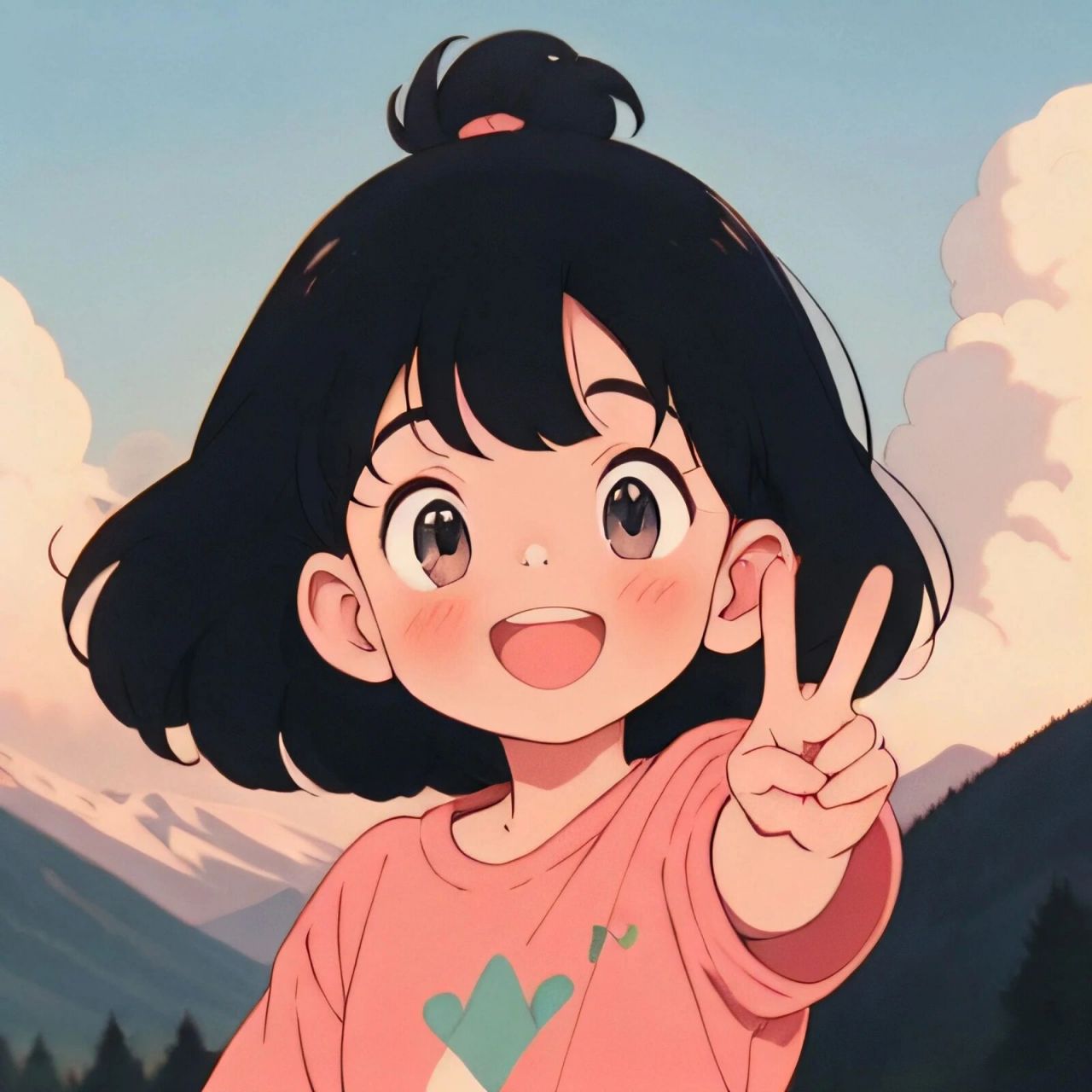 女生可爱卡通头像动漫 女生头像 可爱风 卡通风 动漫风 蛋仔 公主