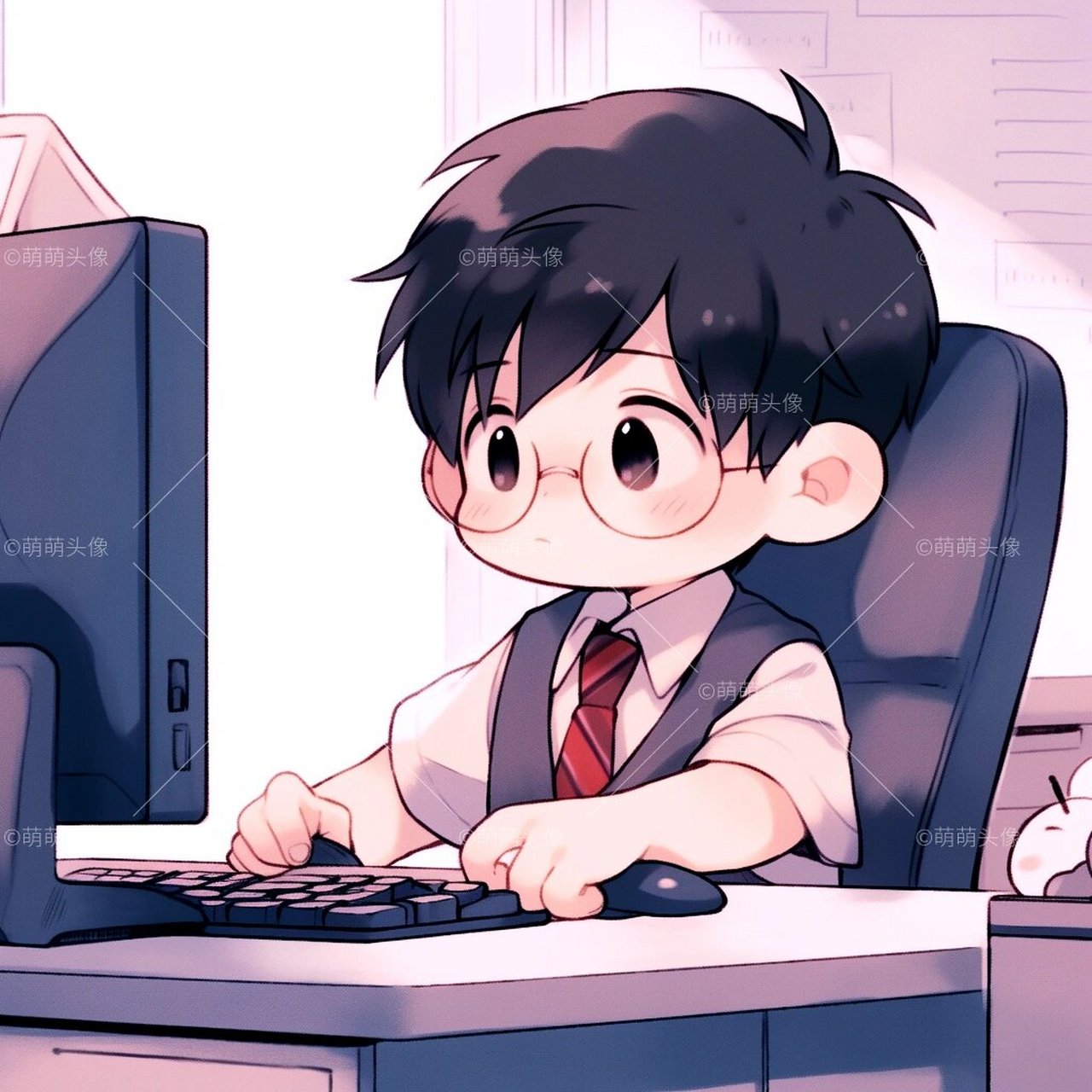 情头|公务员基层职业头像(男生版) 体制内初心者,梦为国而行04